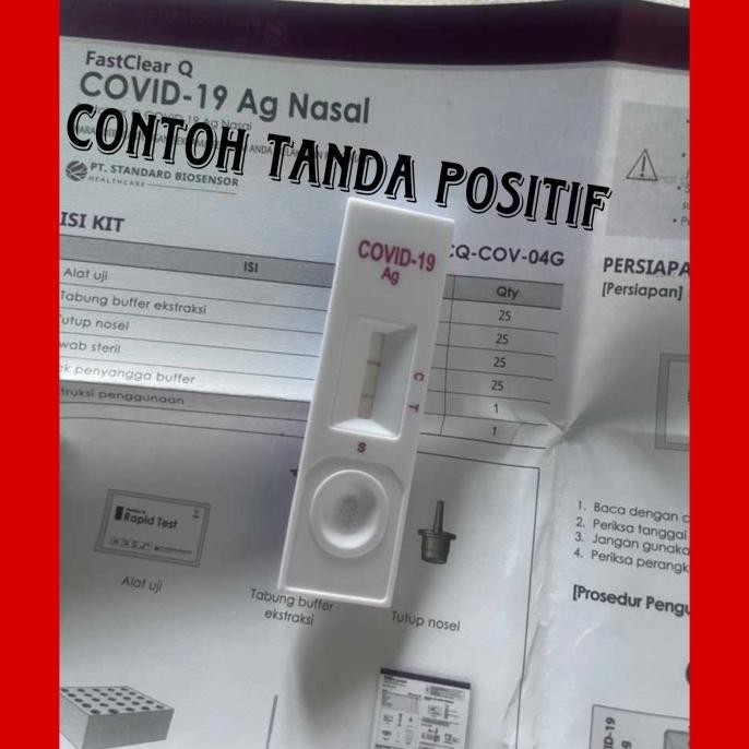 Biosensor Fastclear Q Test Antigen Nasal Kode Produk 2240