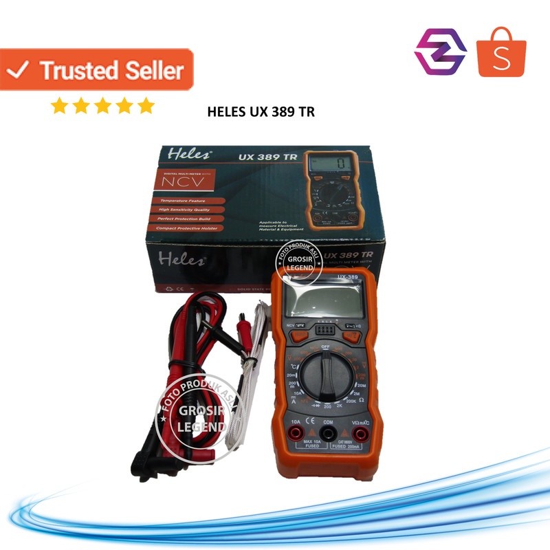 Multitester multimeter digital Heles UX 389 TR