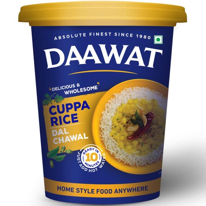 

] DAAWAT CUPPA RICE DAL CHAWAL 290G / Siap Dalam 10 Menit