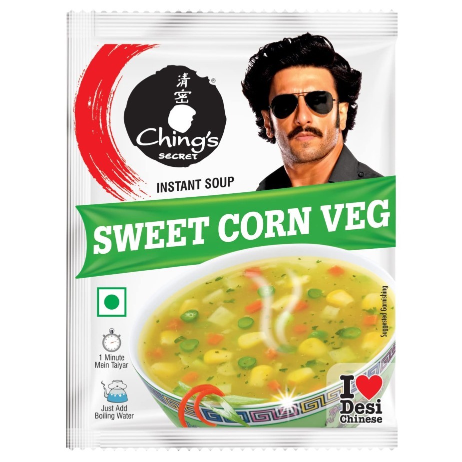 

@#@#@#] SWEET CORN SOUP CHING'S SECRET 55G / Sup Jagung Manis Instan