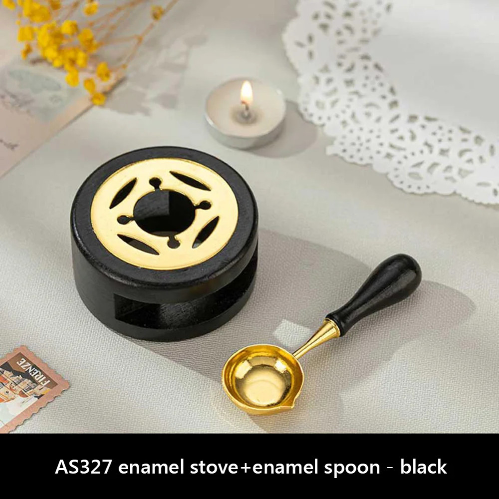 

Wax Seal Burner Melting Pot Set Tungku Kompor Lilin Stamp - BC487