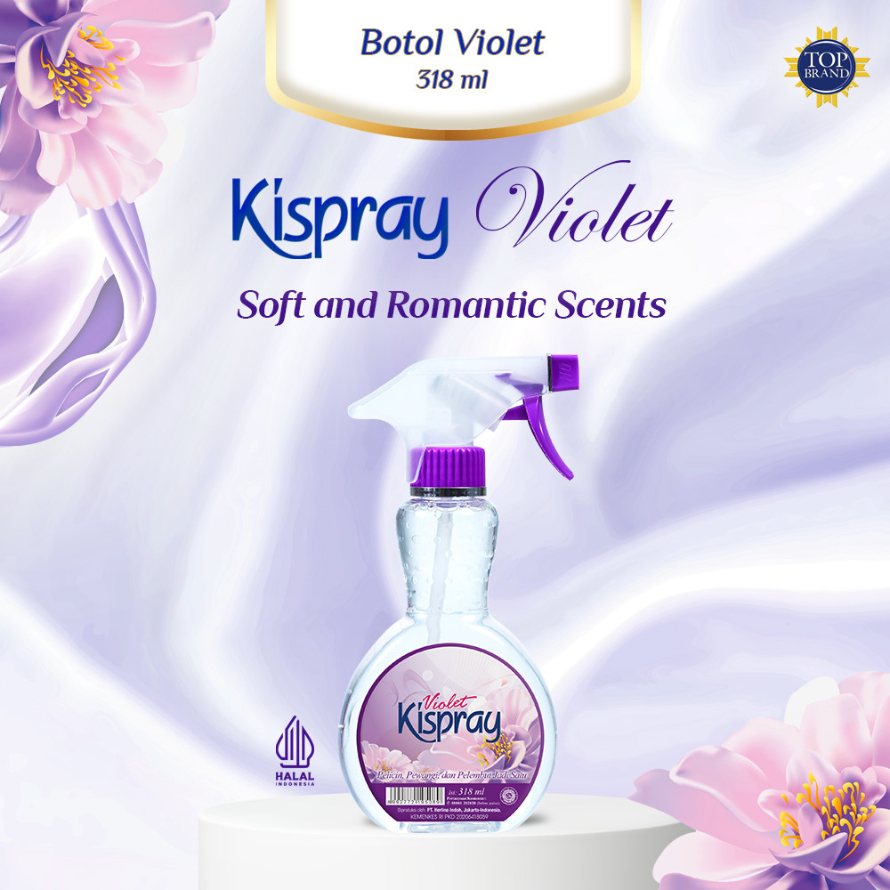 Kispray Botol Violet 318 ml