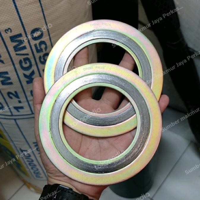

Swg Pn16 Carbon Steel ( Spiral Wound Gasket Cs Pn16 ) 3"Inch