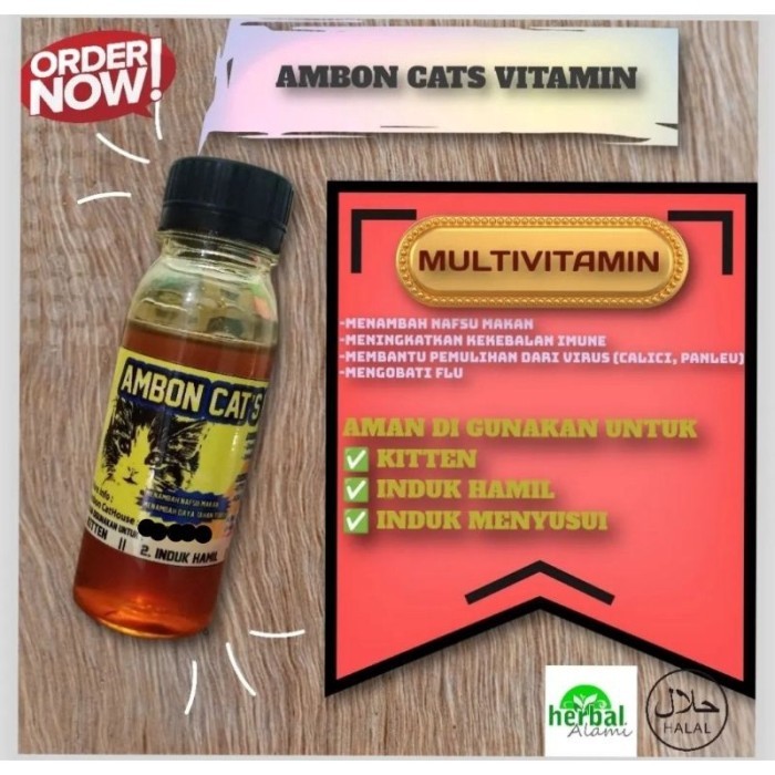 Art Vitamin Kucing Penambah Nafsu Makan Menjaga Imun