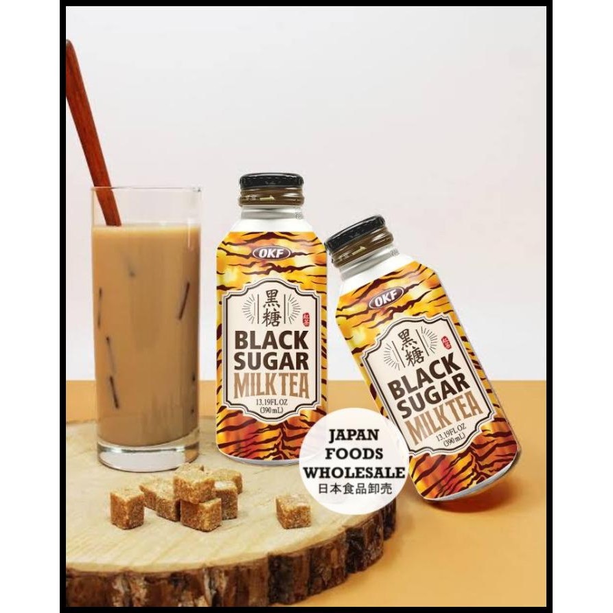 

Okf Black Sugar Milk Tea / Teh Susu / Minuman Impor