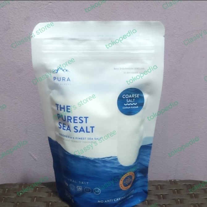 

Garam natural/Pura the purest sea salt 300 gr