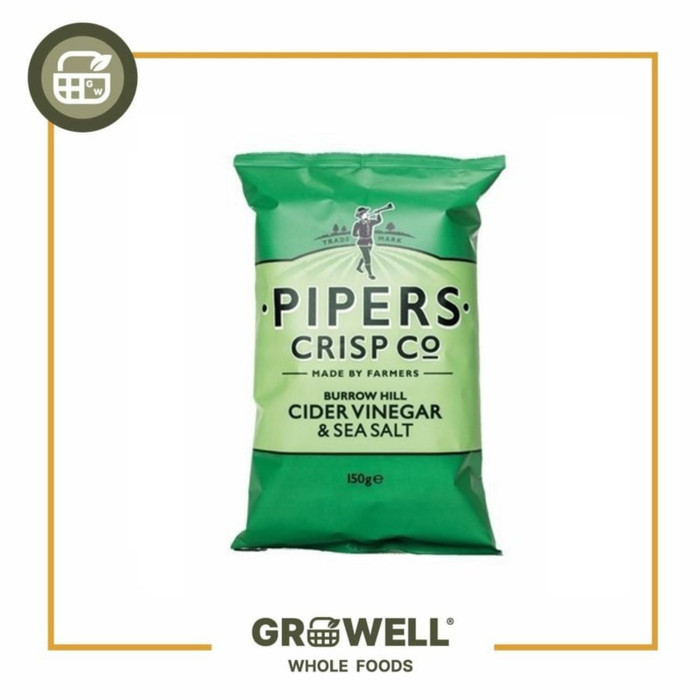 

PIPERS VINEGAR & SEA SALT (BURROW HILL CIDER) 150GR