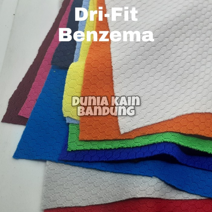 Bahan Kain Drifit Benzema Dryfit