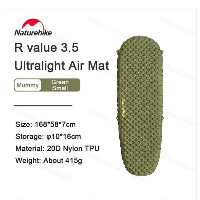 {DianShop} MATRAS NATUREHIKE CNH22DZ018 [] - mummy 1p green Limited