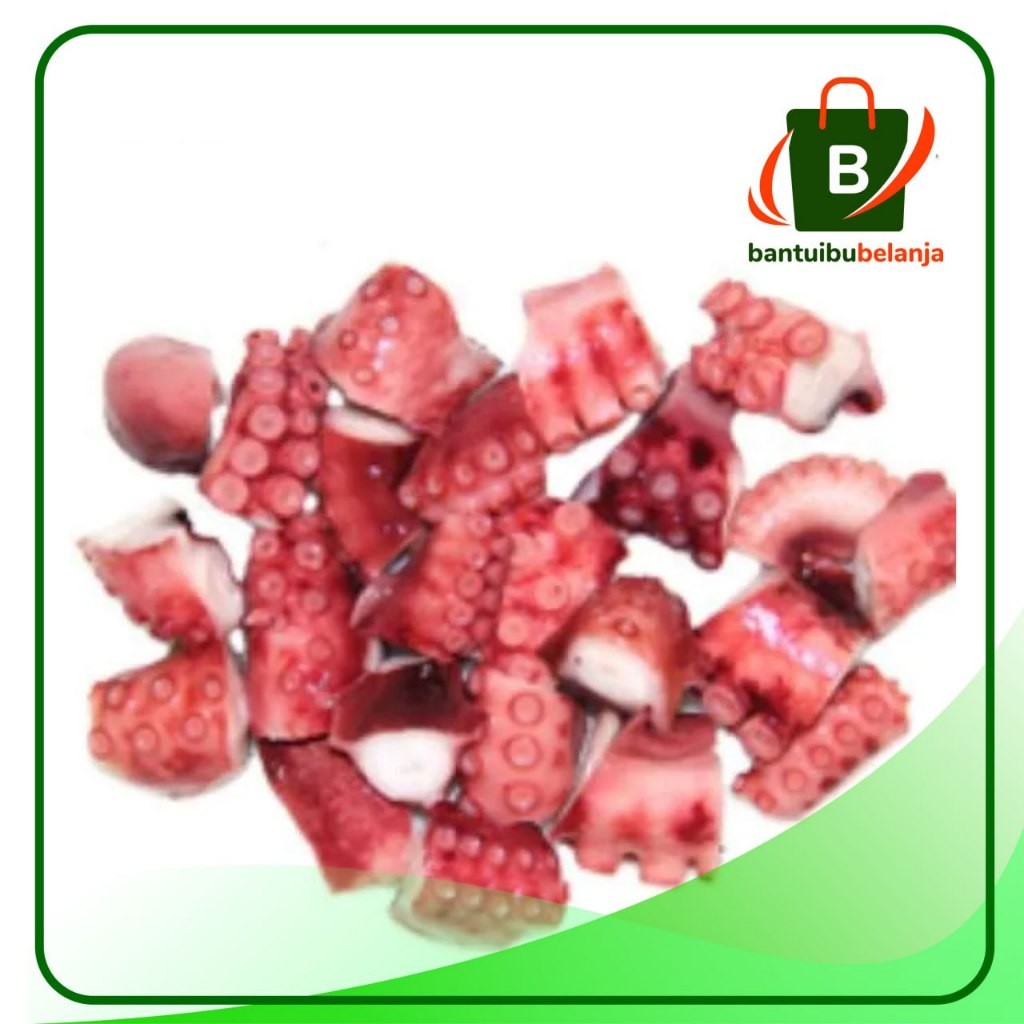 

Gurita Cut Frozen / pack 500 gram