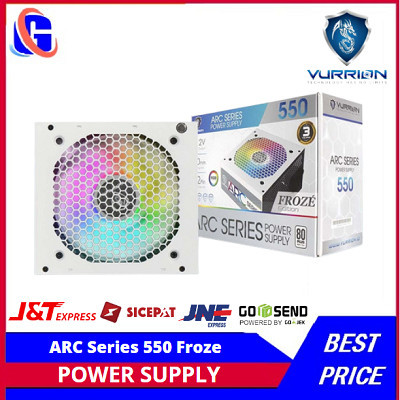 Vurrion Arc Series 550 Froze Edition Psu 80+ Rgb 550W