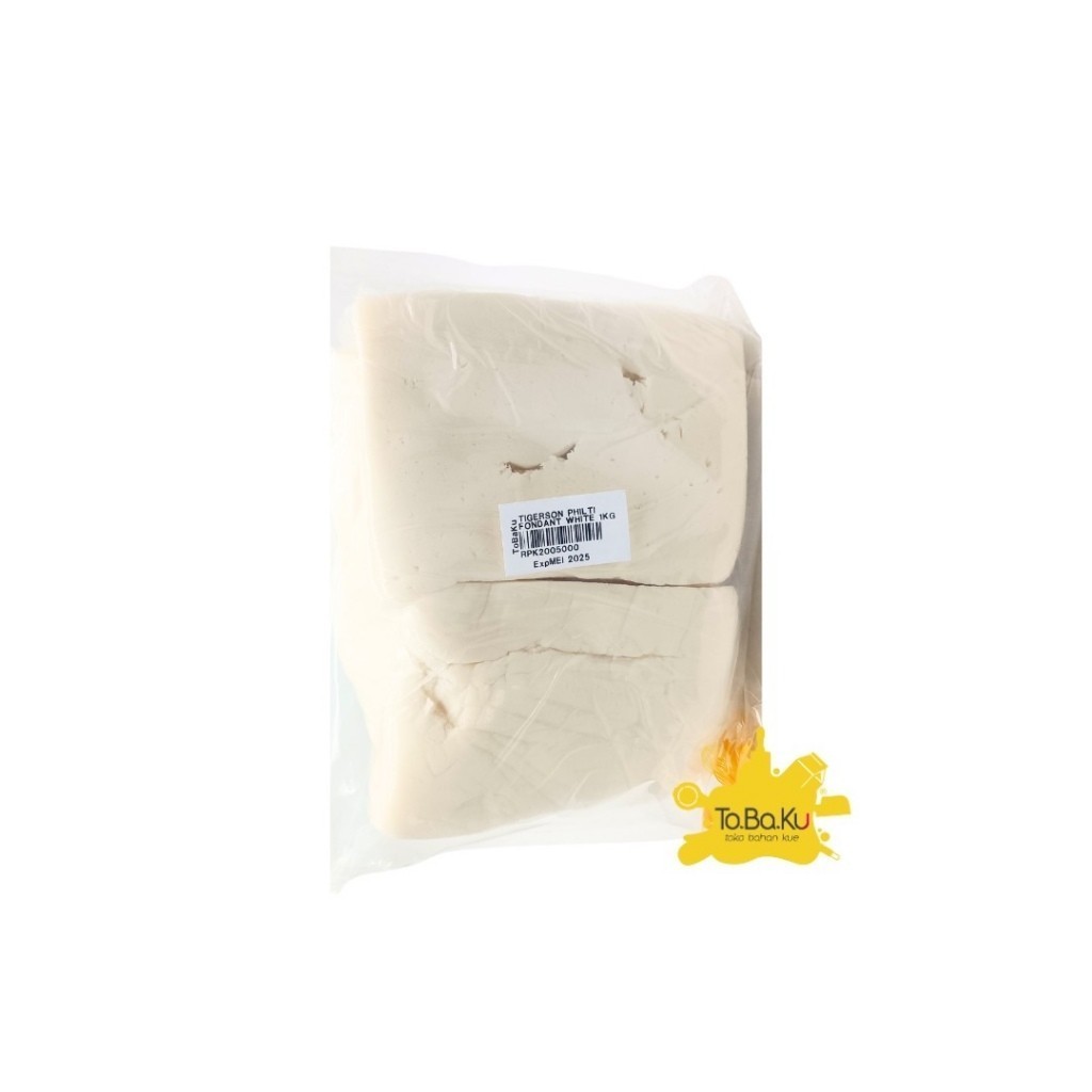 

Tigerson Philti Fondant White 1kg (Kemasan Repack)