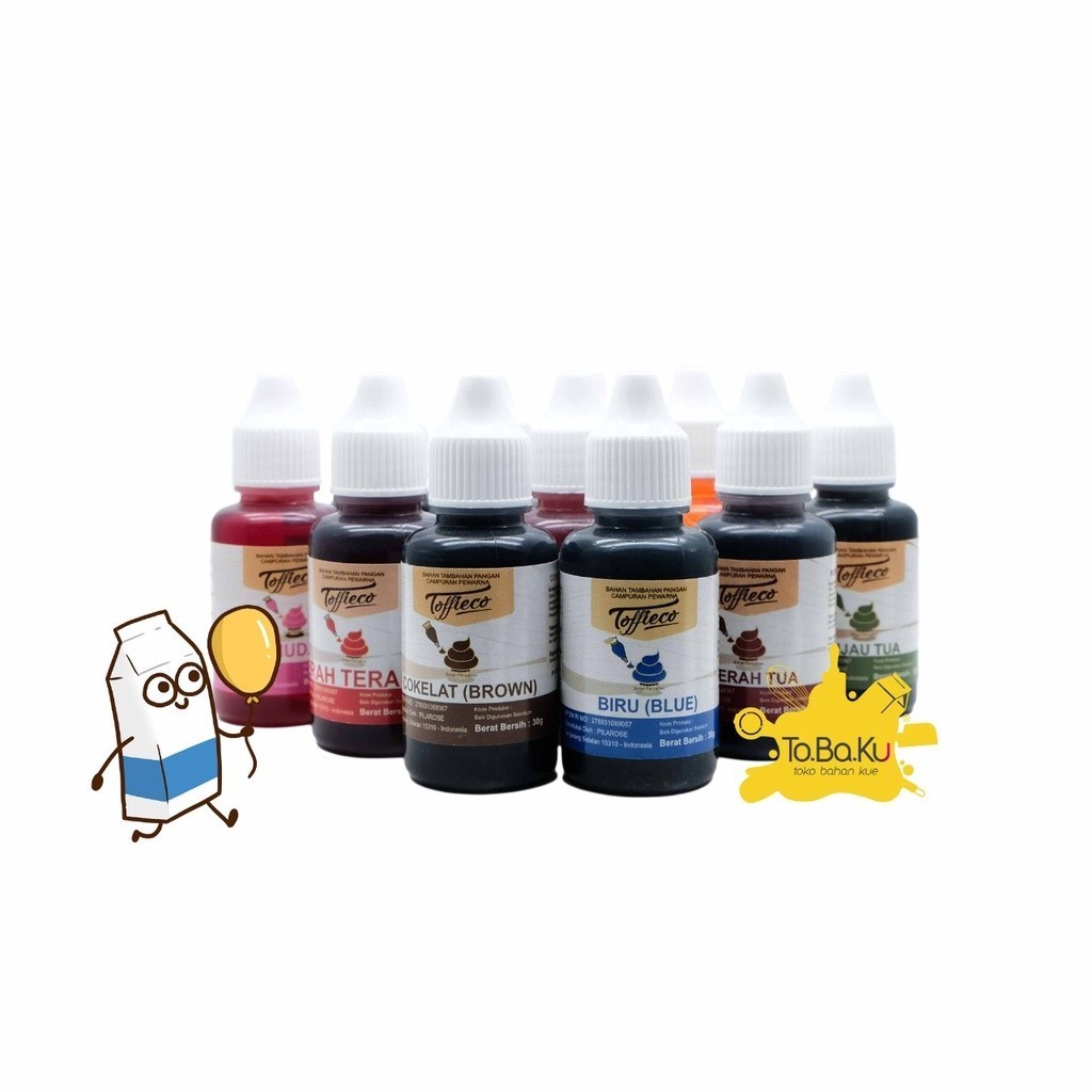 

Toffieco Food Color 30 ml