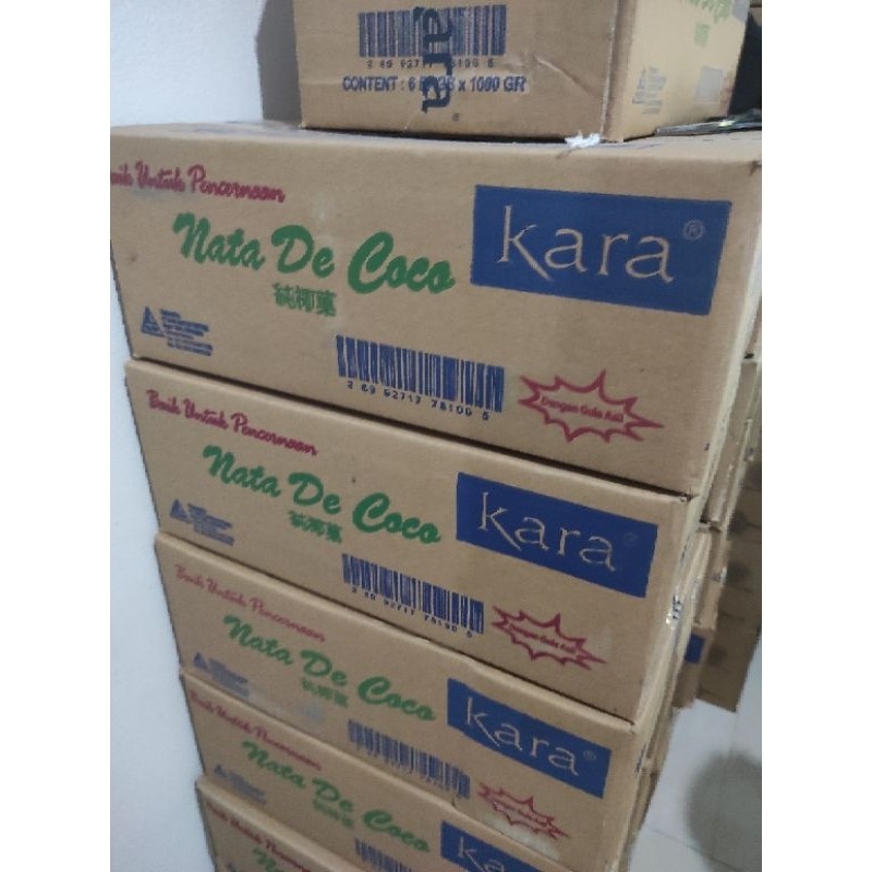 

Kara Nata De Coco Karton isi 6Kg