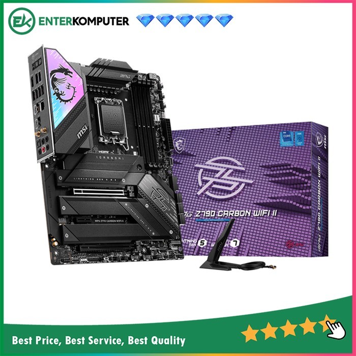 MOTHERBOARD MSI MPG Z790 CARBON WIFI II - LGA1700 Z790 DDR5 USB3.2