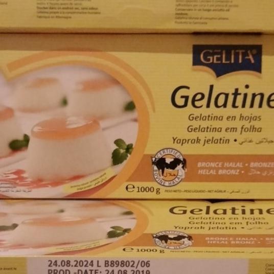 

Gelatine Sheet 10Sheet/ Gelatin Lembaran 10Lembar