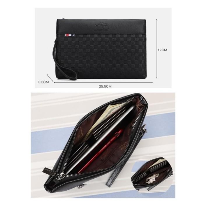 Yueskangaroo Clutch Handbag Tas Tangan Pria Import Original Tdp 61