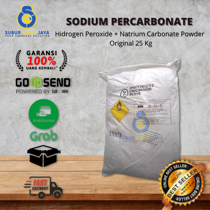 

Sodium Percarbonate/H2O2 Powder/Hydrogen Peroxide Powder 25 Kg