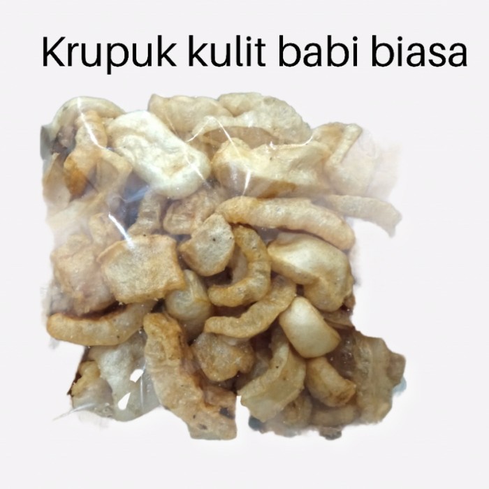 

Krupuk Kulit Babi Bali Biasa 1000gr