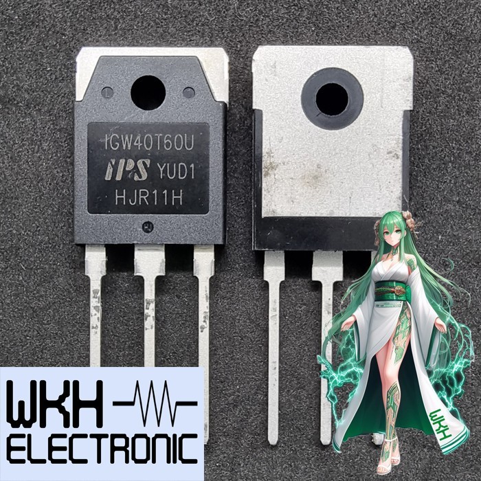 (WKH) ORIGINAL IGW40T60U IGW40T60 40T60 IGBT MESIN LAS 40A 600V TO247