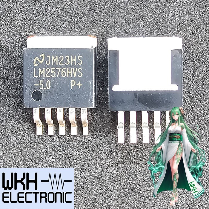 (WKH) IC LM2576HVS-5 TO-263 SMD LM2576 HV 5V STEPDOWN SWITCHING LM 2576