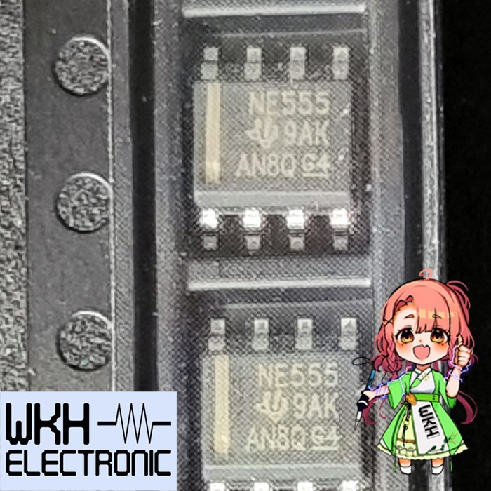 (WKH) NE555 SMD NE 555 SOP-8 IC PRECISION TIMER AF59