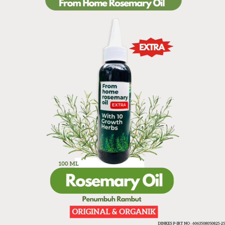 Promo Meriah Ready From Home Rosemary Oil Untuk Perawatan Rambut dan Menjaga Kesehatan Kulit Kepala 