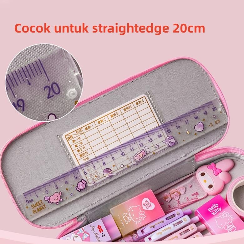 

Trt Kotak Pensil Sanrio Kapasitas Besar Kawaii Cinnamoroll Melody Hellokitty Melody Pensil Sekolah Tas Pensil Kartun Kotak Alat Tulis Hadiah Alat Tulis TERLARIS