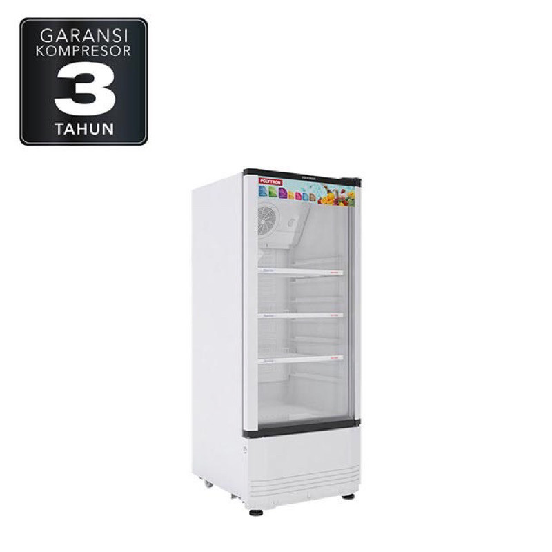 Polytron Showcase 3 rak 140 Liter SCN 140X