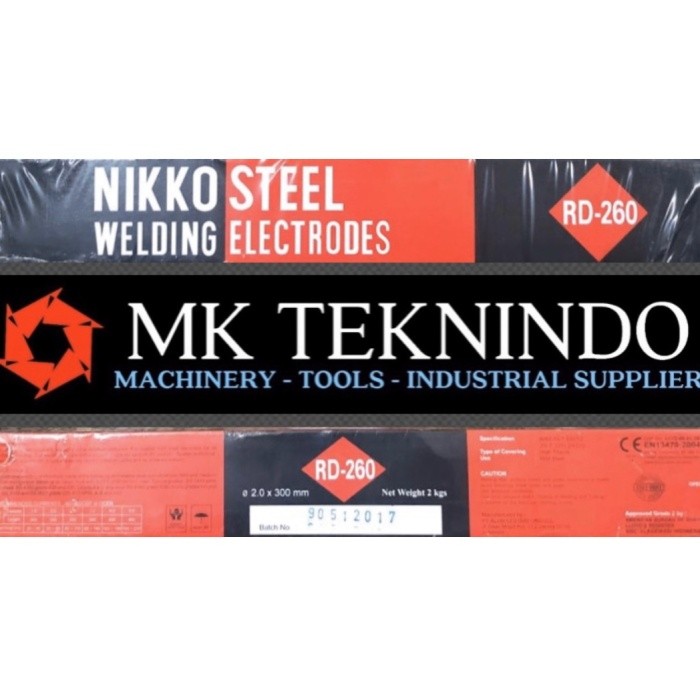 Ready Nikko Steel Kawat Las RD 260 Welding RD-260