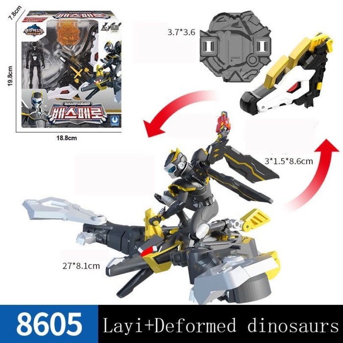 Licy Robot Miniforce X Dino Mainan Robot Miniforcex Mainan Dinozord