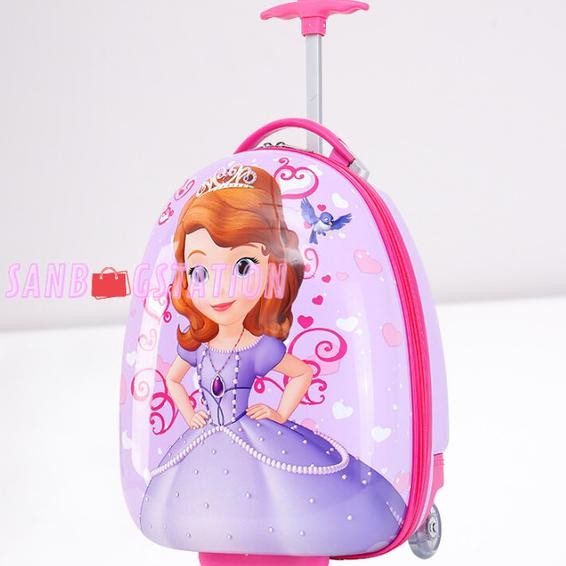 Tas Trolley Fashion Anak Perempuan Troli Koper Telur Sd Trolly Sofia