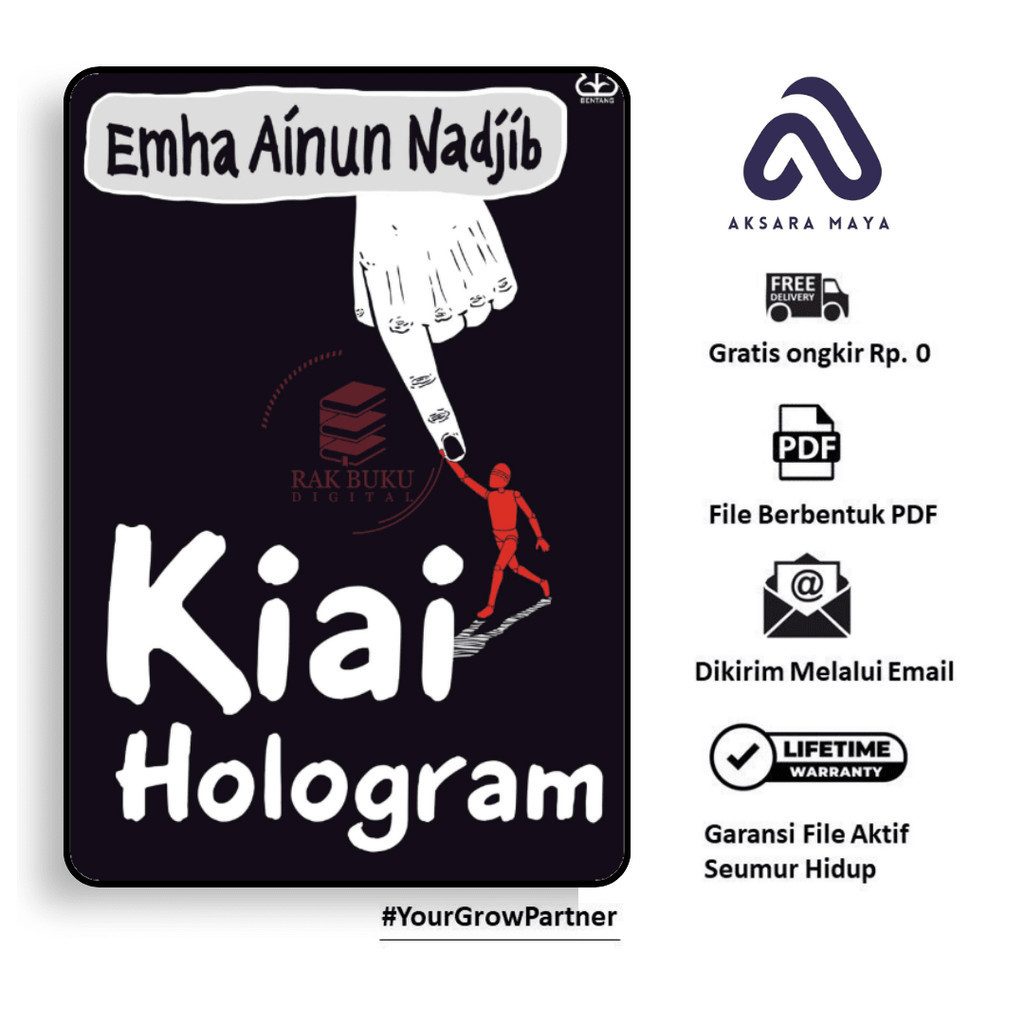 

492. CAKNUN (EMHA AINUN NAJIB) KIAI HOLOGRAM - [-]