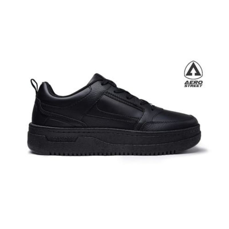 Sepatu Aerostreet brooklyn full black