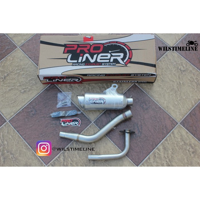 KNALPOT PROLINER TR-1R SHORT UNTUK HONDA VARIO 125 / VARIO 150