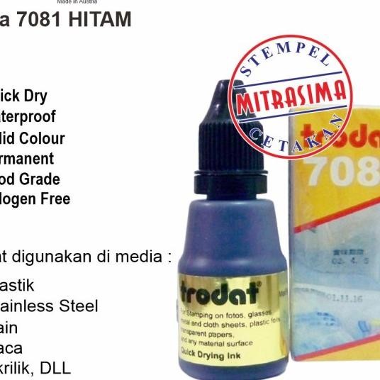 

Trodat 7081 ( Tinta Stempel Perum Permanen )