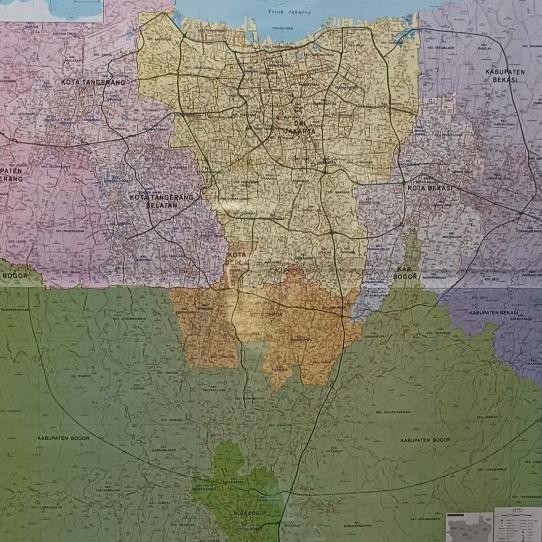 

Peta Jabodetabek Lembaran