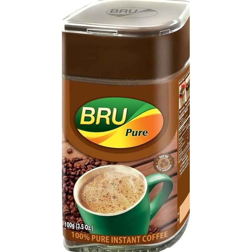 

<<<<<] BRU PURE INSTANT COFFEE 100G