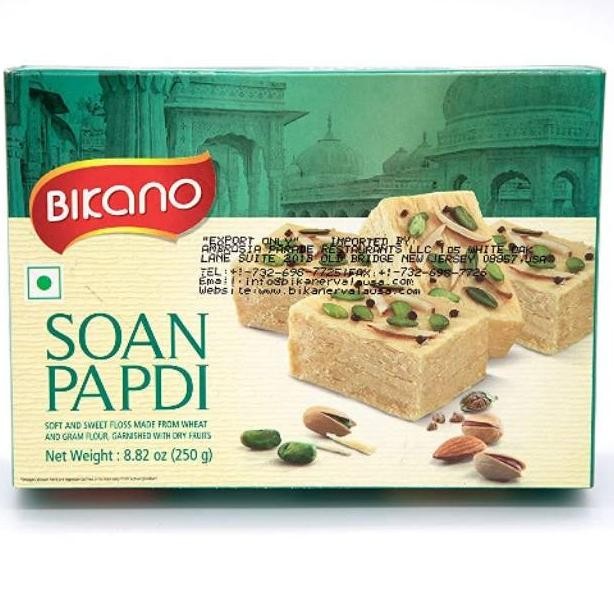 

Open DS] Manisan India BIKANO SOAN PAPDI 250gr / Cemilan India