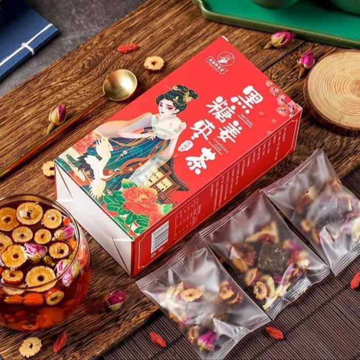 

Red Date Rose brown sugar tea 150g / teh pms Kualitas Terbaik