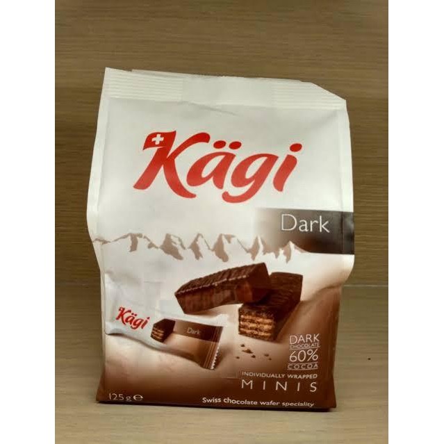 

Kagi Dark Minis Swiss Chocolate Wafer