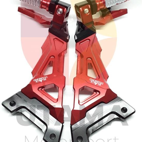 Footstep Pijakan Kaki Belakang Cbr 250 Rr Bla Diamond - Merah