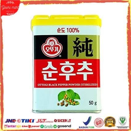 

Ottogi Blackpepper 50gr Made in Korea Kualitas Terbaik