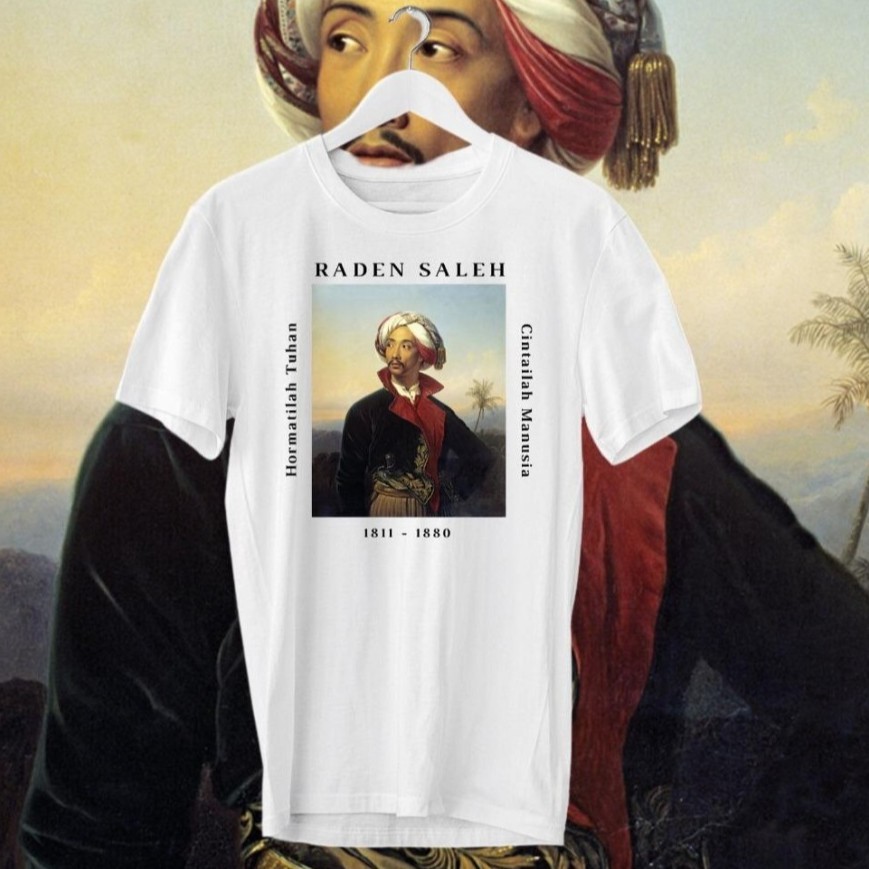 Kaos Portrait Raden Saleh