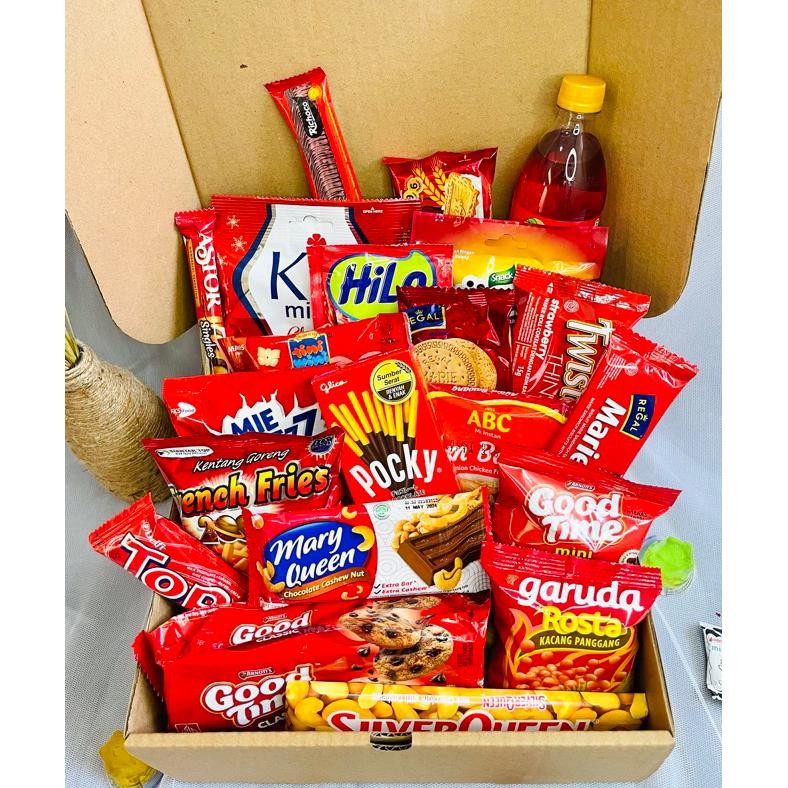 

Im31 Snack Box / Gift Box Snack / Hampers Snack / Kado Ulang Tahun / Gift Box Ulang Tahun / Gift Box Wisuda / Kado Wisuda Kado Ulang Tahun Hadiah Graduation Hadiah Birthday Kado Valentine Hadiah Anniversary Berkualitas