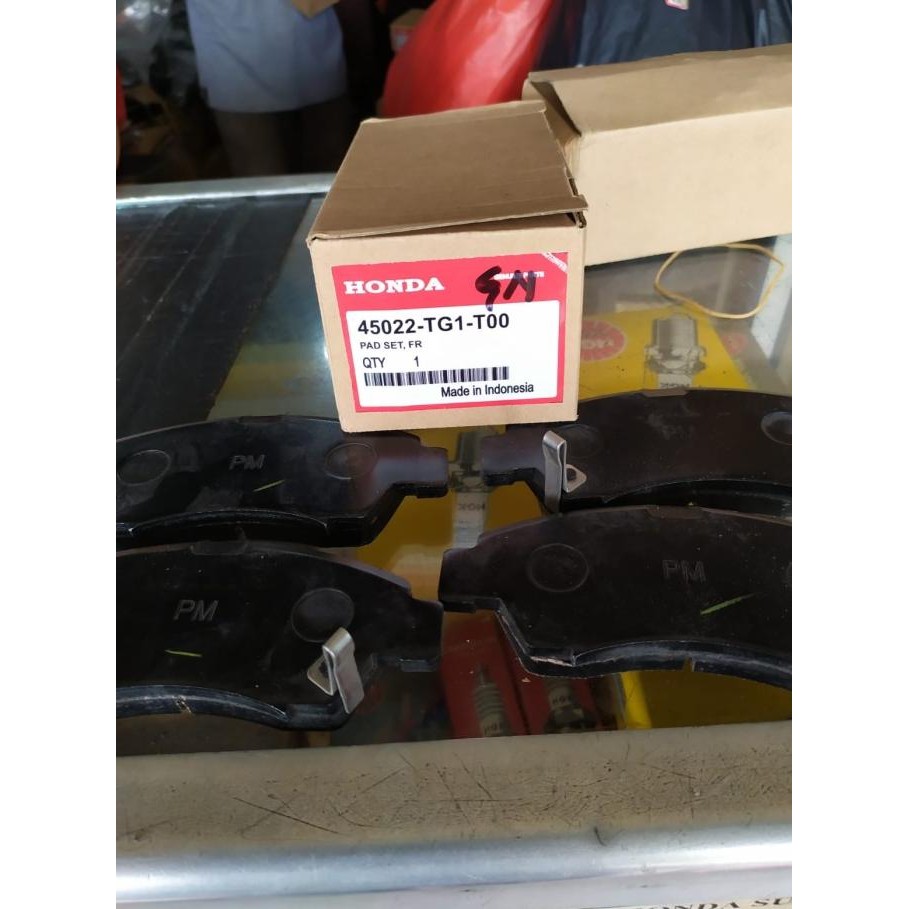 kampas/kanvas rem depan honda jazz/city/brio (1 set)
