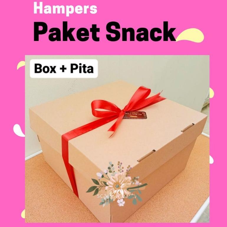 

Ex45 PAKET SNACK BOX/HAMPERS SNACK ULANG TAHUN/KADO/WISUDA/ANNIVERSARY Original