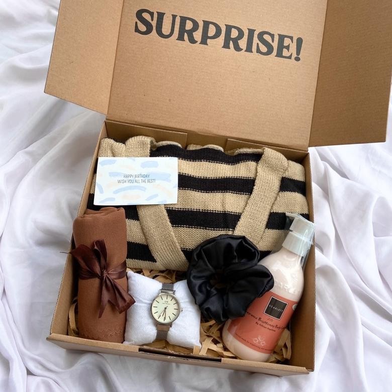 

jg-56 [KDW076] GIFTBOX BAJU CEWEK / KADO CEWEK / KADO PACAR / ANNIVERSARY / HAMPERS LEBARAN / WEDDING / VALENTINE / KADO NIKAH / HAMPERS LEBARAN Termurah