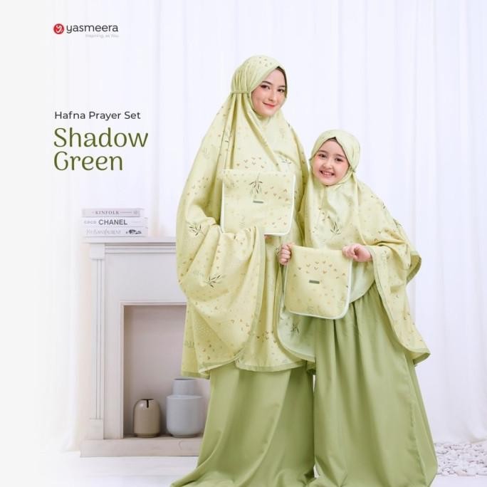 Mukena Cauple Travelling Hafna Prayer Set Yasmeera