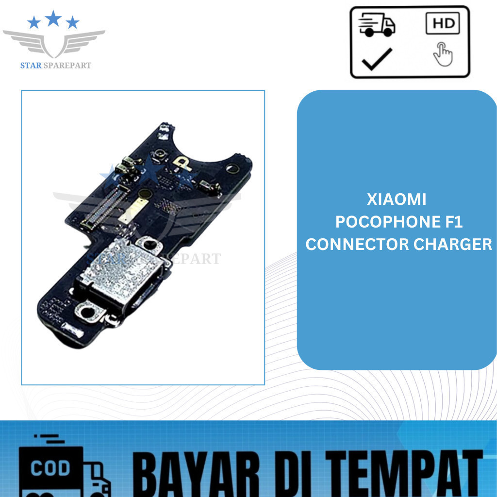FLEKSIBEL XIAOMI POCOPHONE F1 + CONNECTOR CHARGER